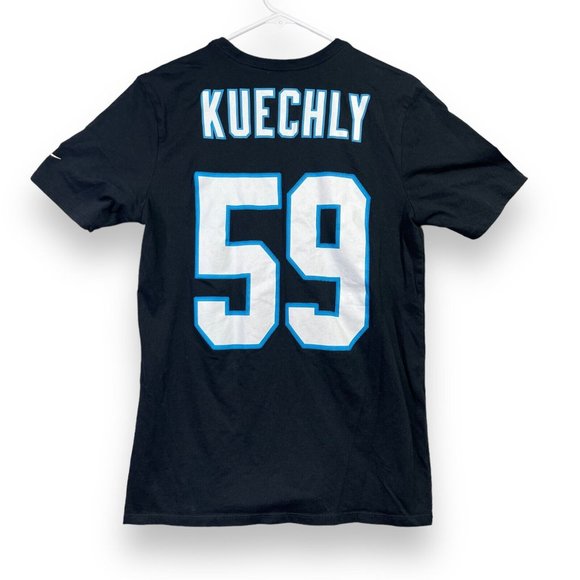 Nike Carolina Panthers Luke Kuechly Men’s size Medium Athletic Cut T-Shirt - Picture 8 of 8